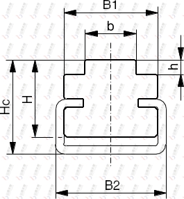 TG-CT CT型單排鏈條導軌