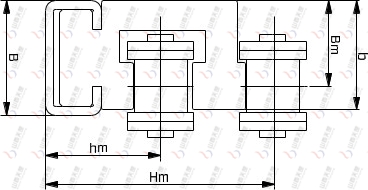 TG-ETA ETA型單排鏈條導軌