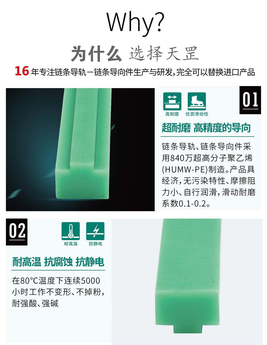 TG-T T型單排鏈條導軌